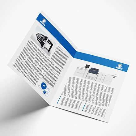Печать буклетов Книжка на тонкой бумаге