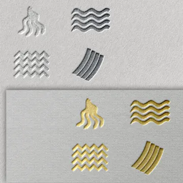 Горячее тиснение на коробках