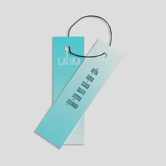 Печать узких бирок Печать узких бирок