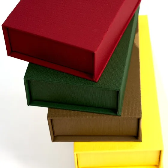 Комплект коробок «Книжка с магнитным клапаном» на дизайнерской бумаге