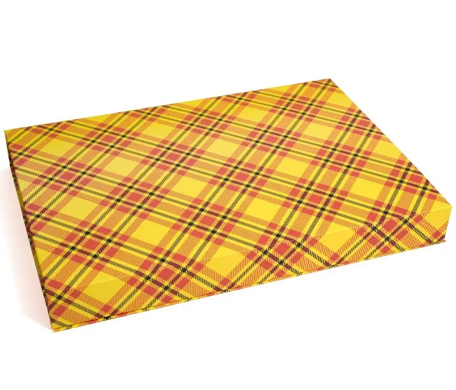 Коробка 375×255×38 мм на мелованной бумаге