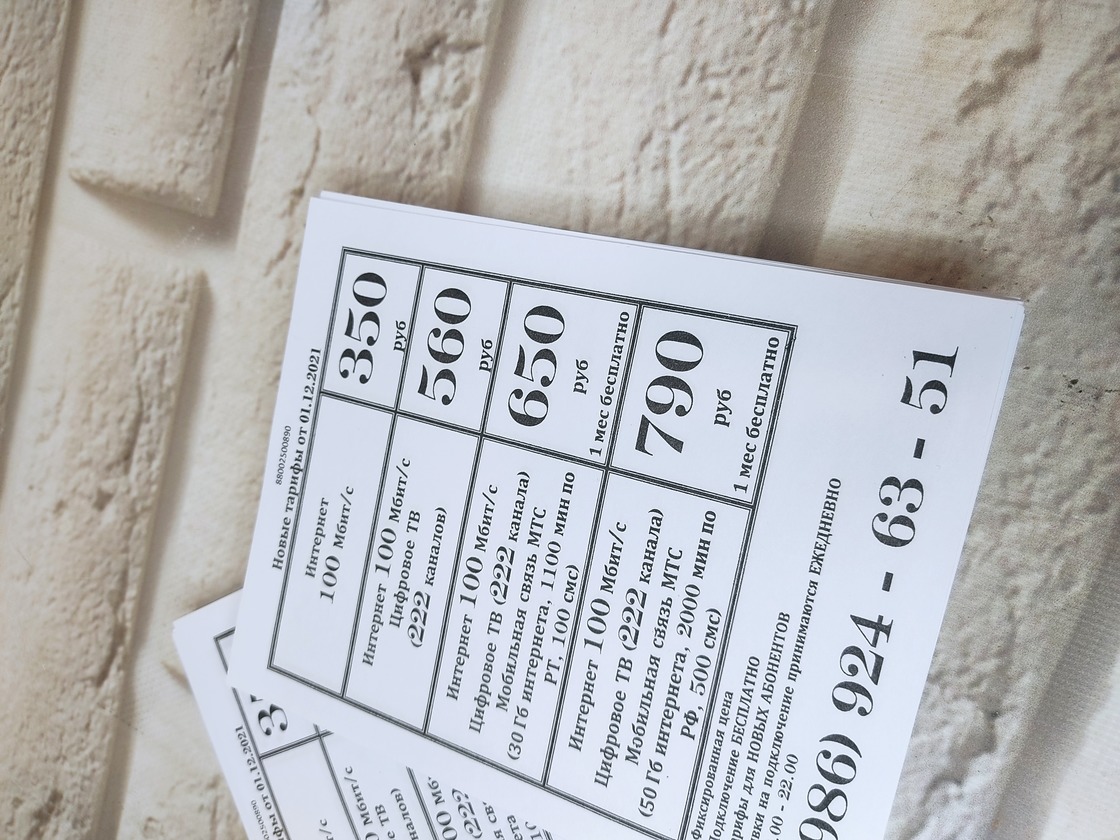 Листовки ризография