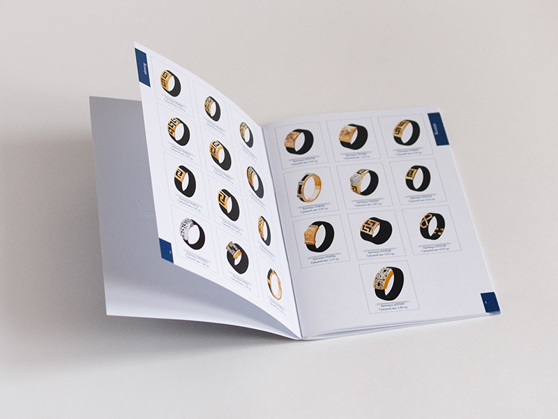 Каталог на скрепке