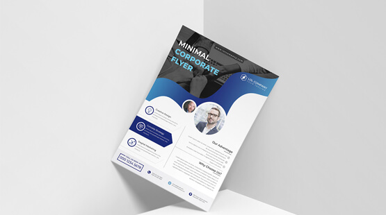 Листовки цветные