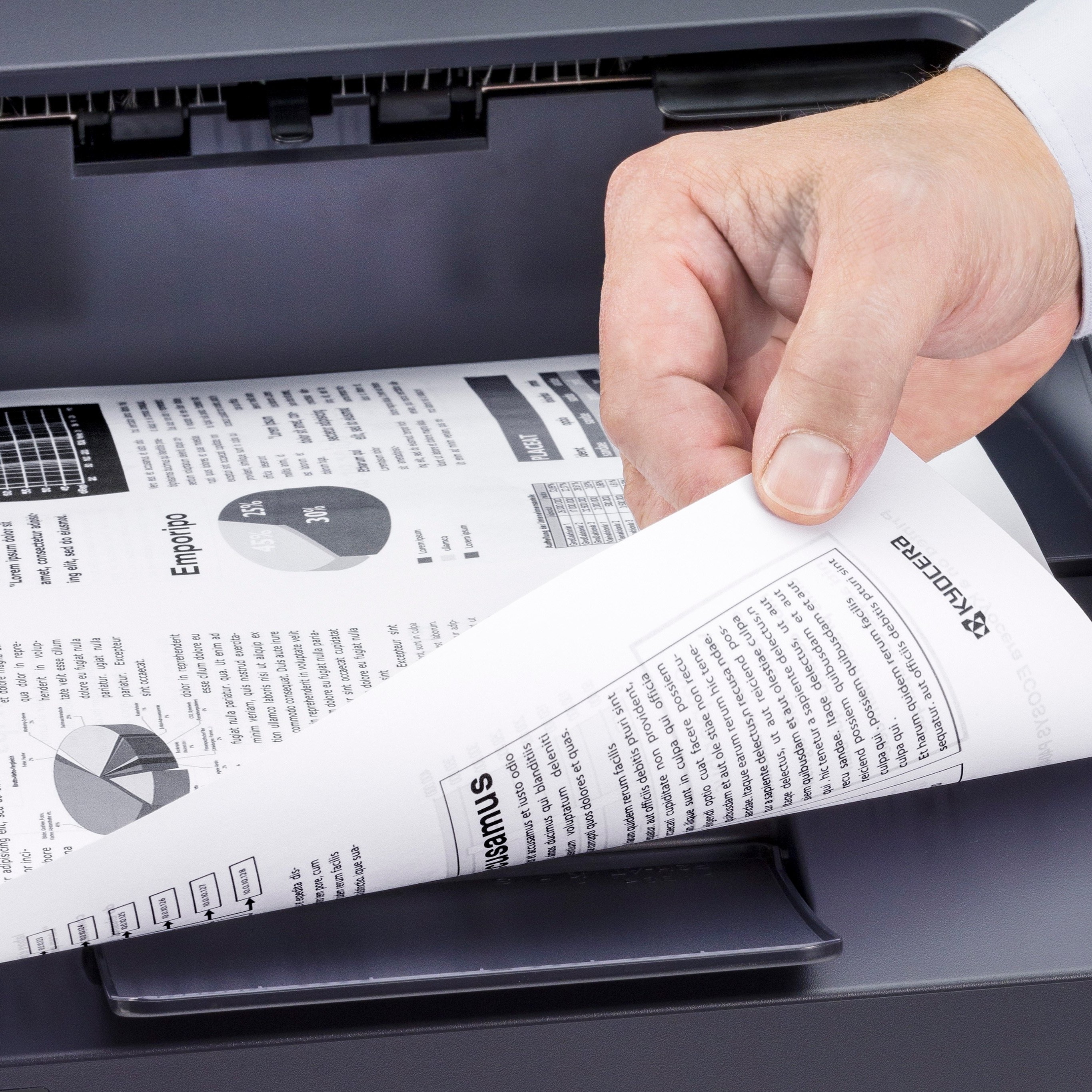 Листовка Чб цифровая печать