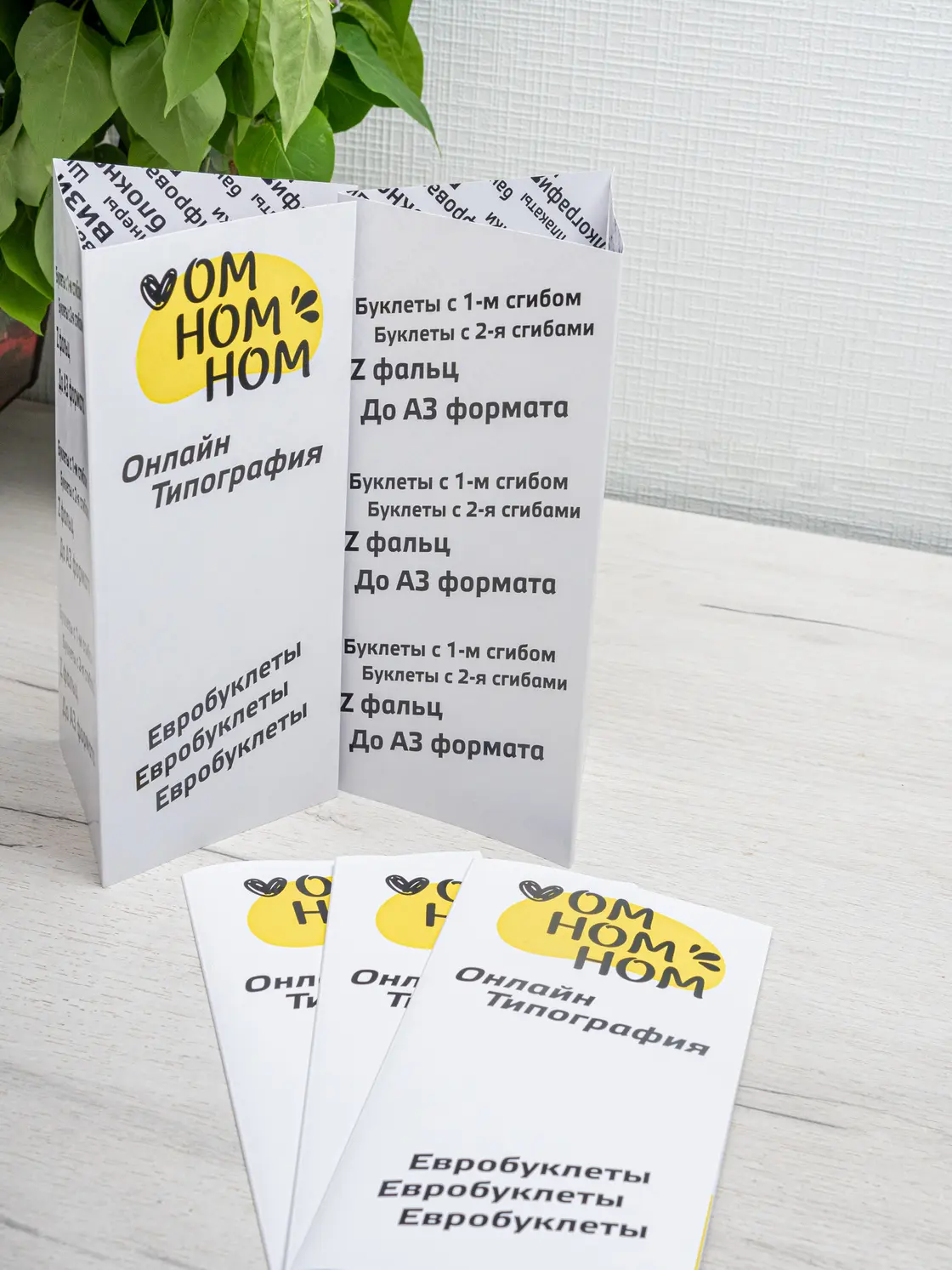 Печать евробуклетов в Санкт-Петербурге.