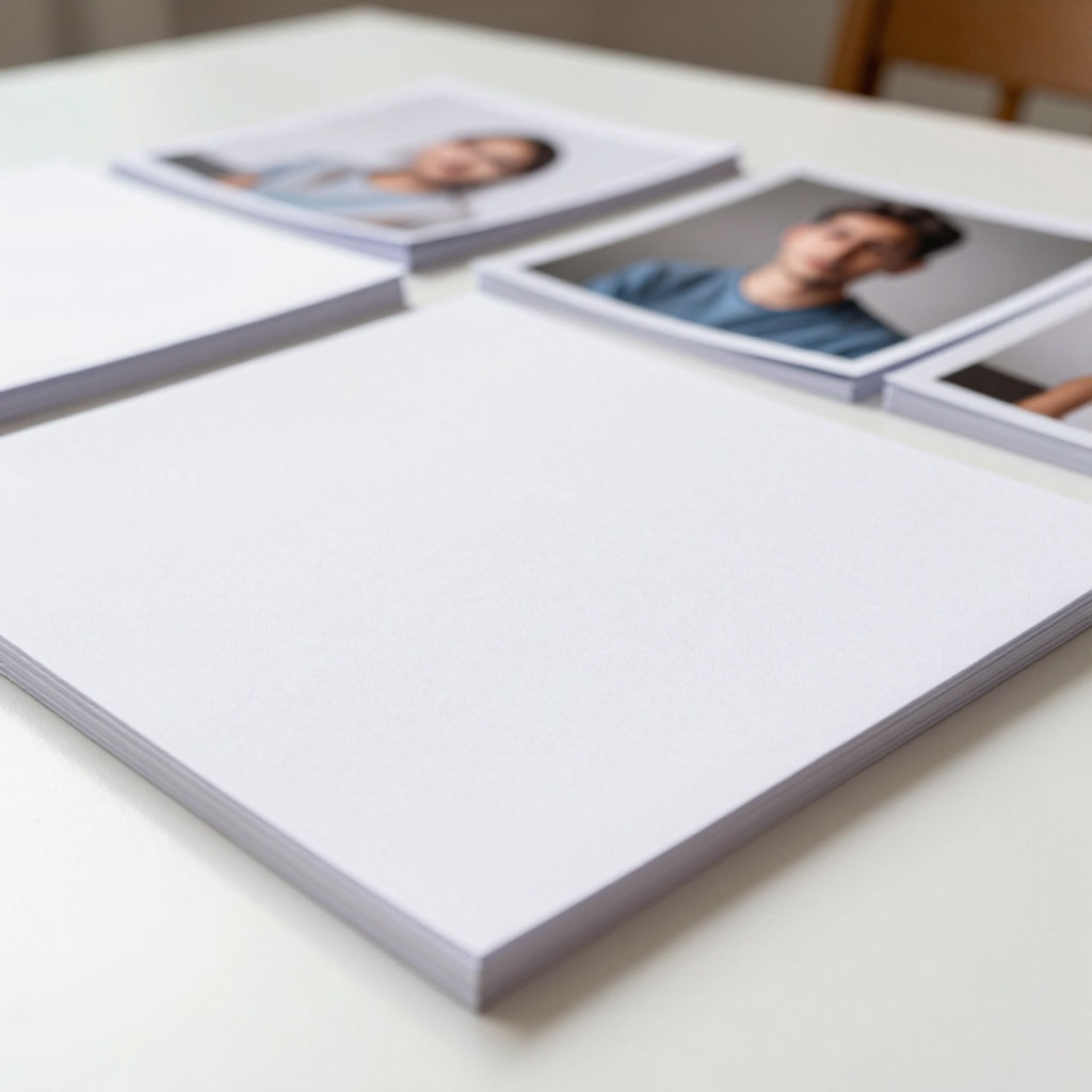 Печать на плотной бумаге