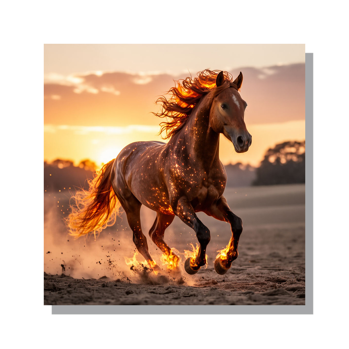 Холст без подрамника