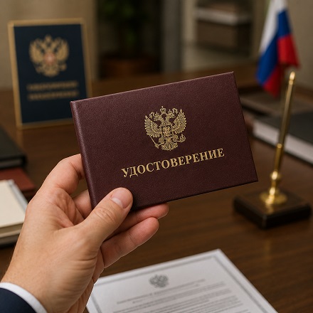 Удостоверение