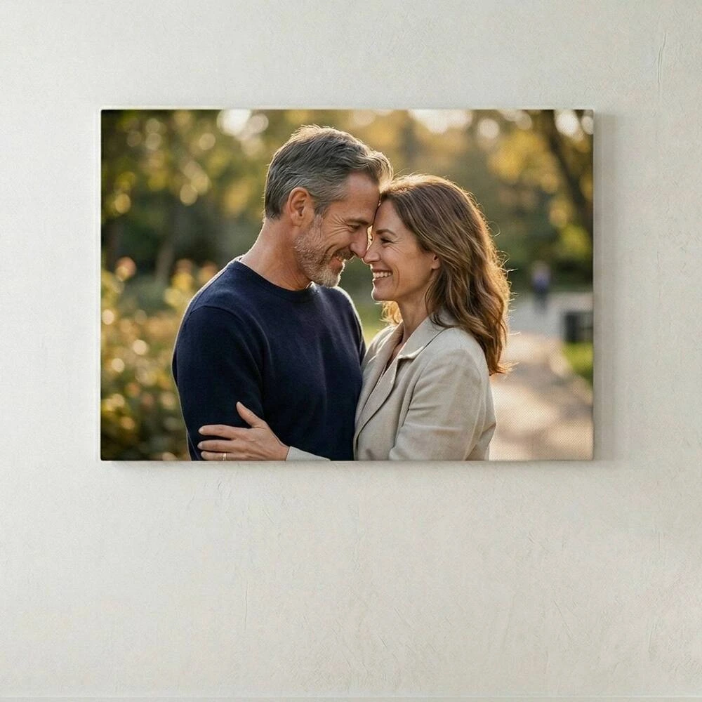 Печать фото на холсте