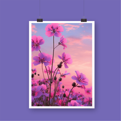 Интерьерная печать плакатов А2, А1, А0