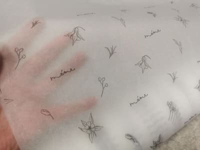 Тишью с логотипом