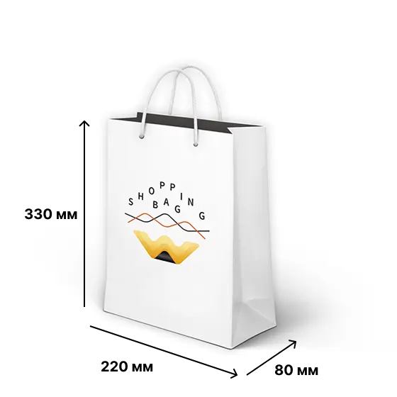 Печать вертикальных бумажных пакетов