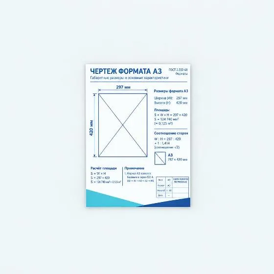 Чертежи А3