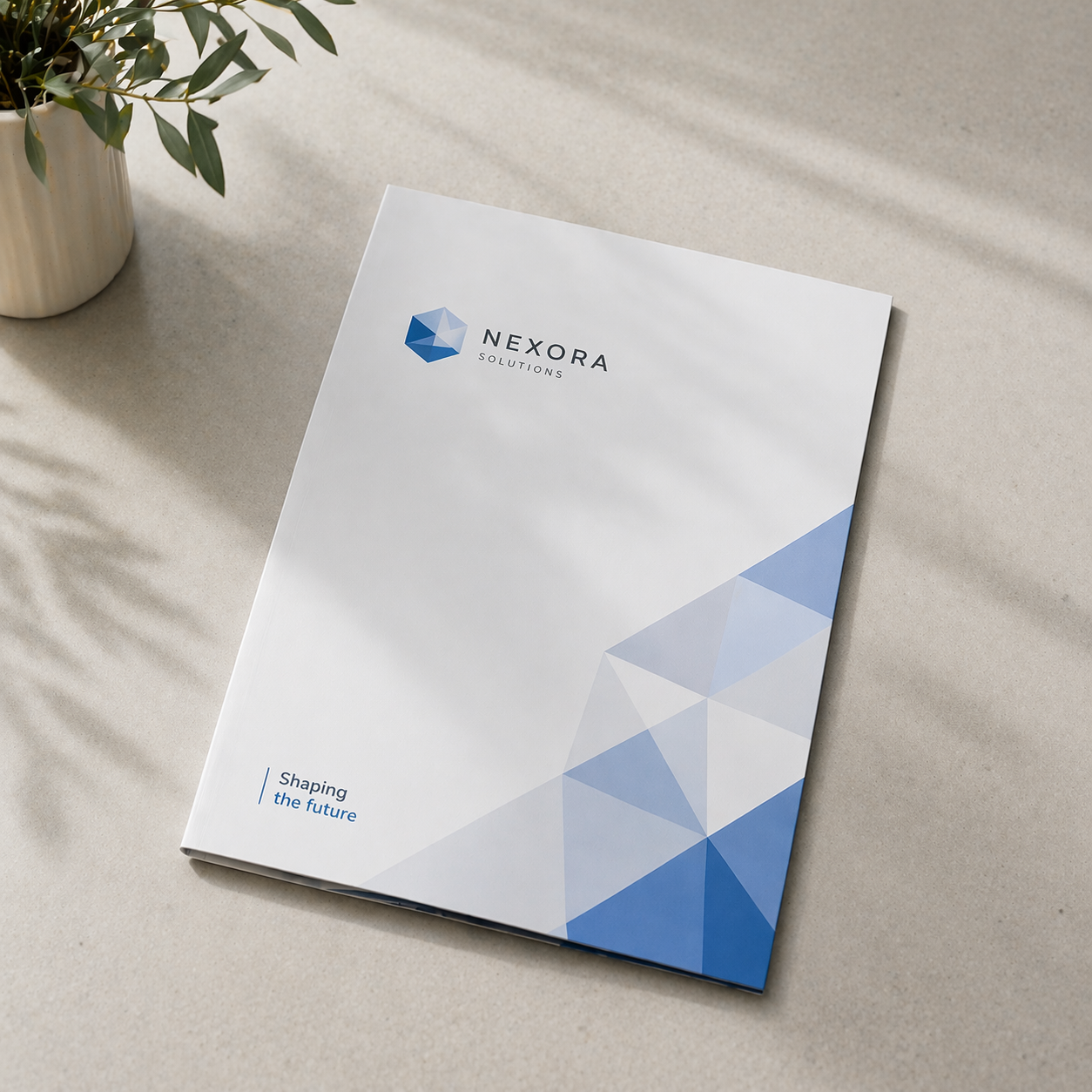 Папки с печатью