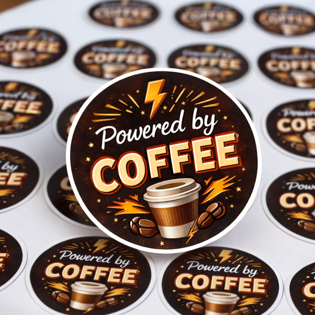 Печать наклеек на плёнке