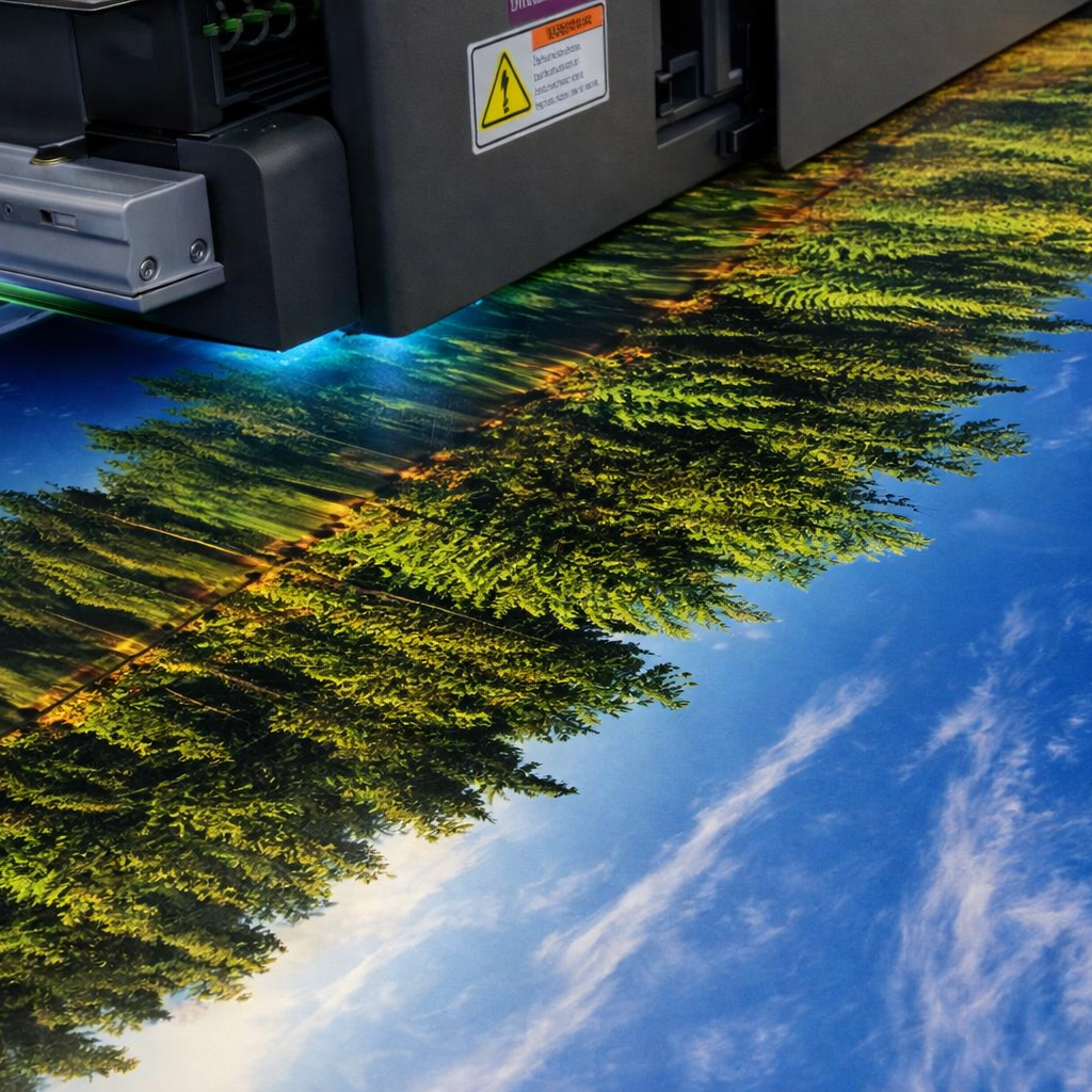 Печать на пластике