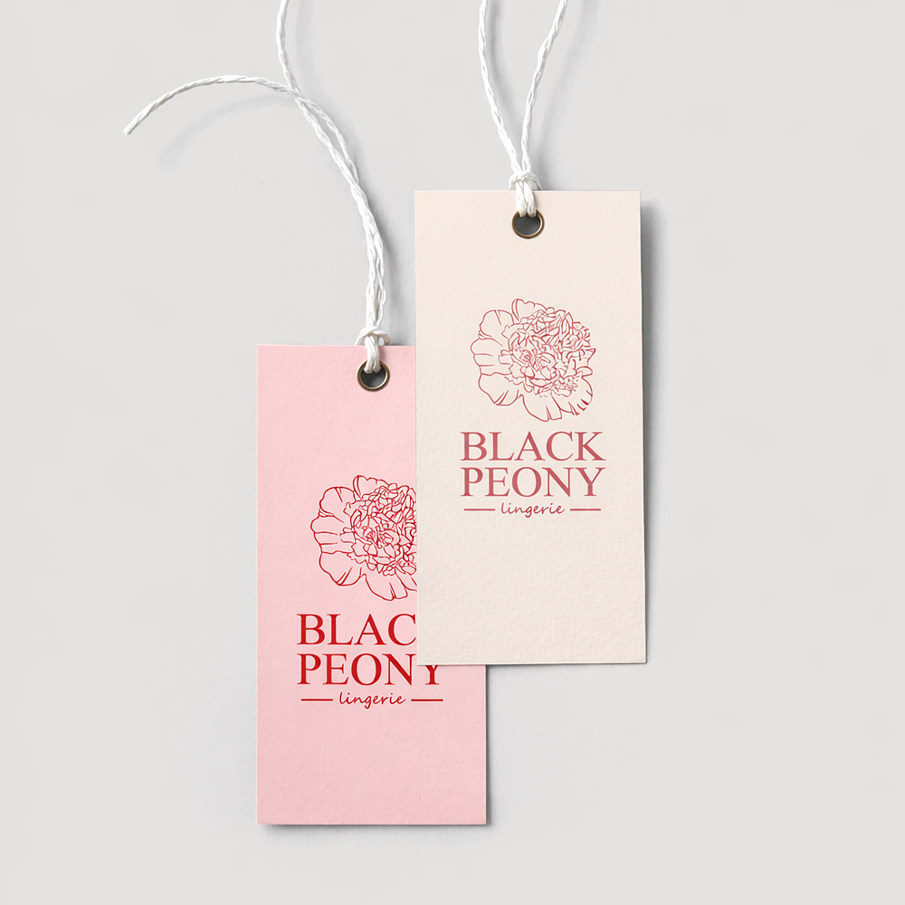 Бирки на картоне