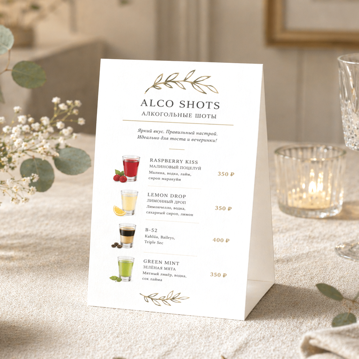 Тейбл-тент А5