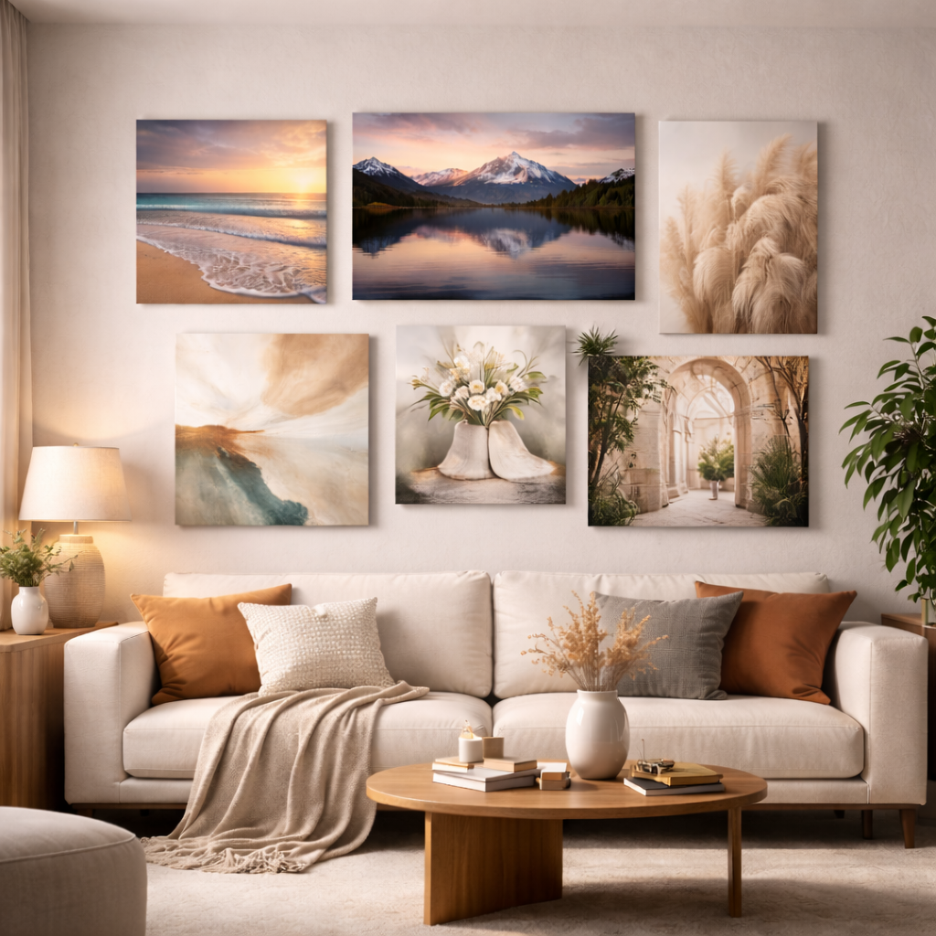 Печать на холсте