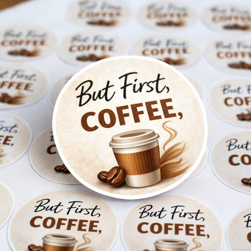 Печать наклеек на плёнке