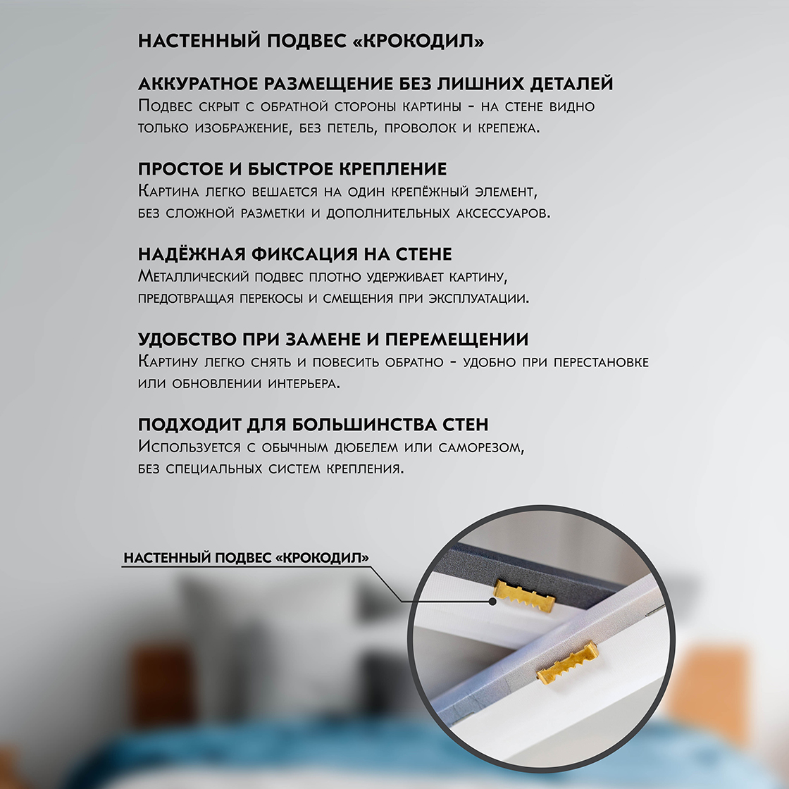 Фото на холсте