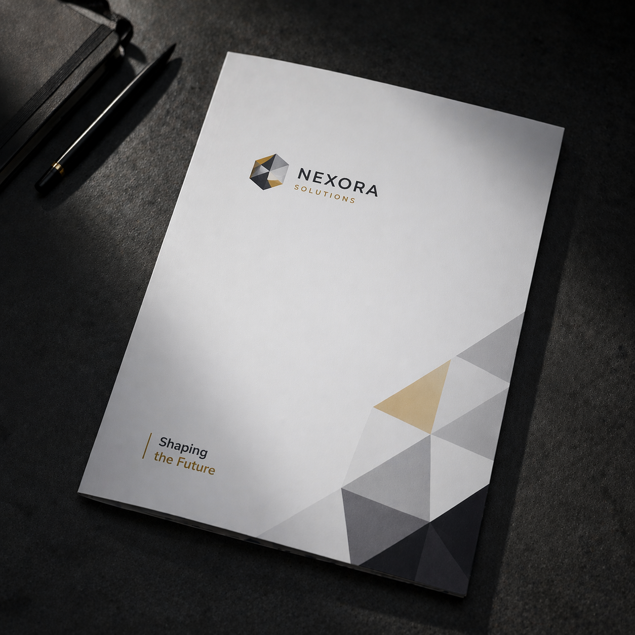 Папки с печатью