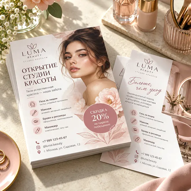 Листовки и флаеры