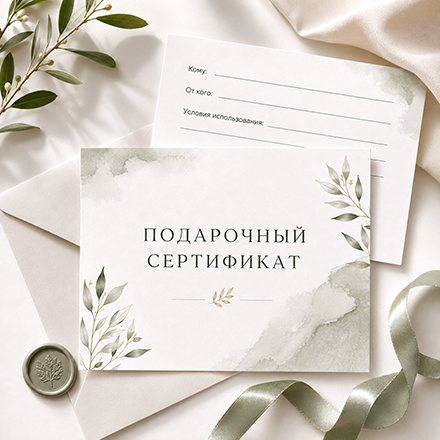 Подарочные сертификаты