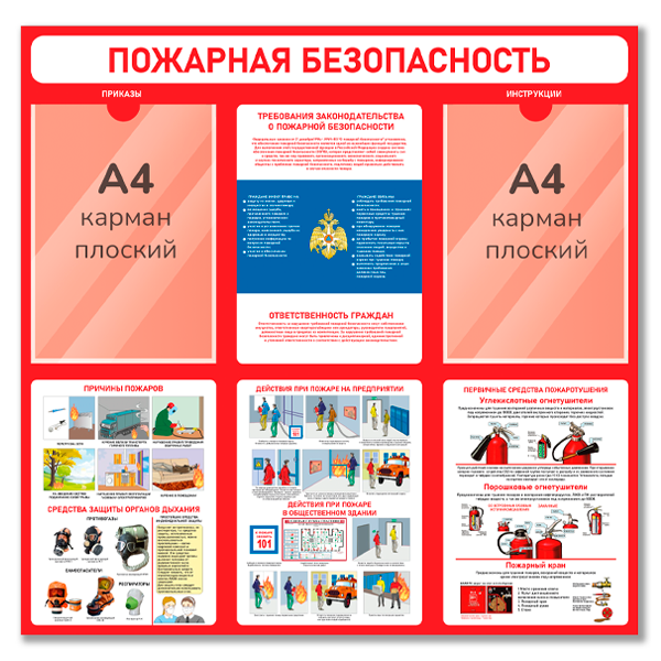 Стенды по безопасности