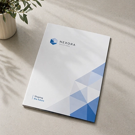 Папки с печатью