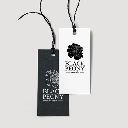 Бирки на картоне