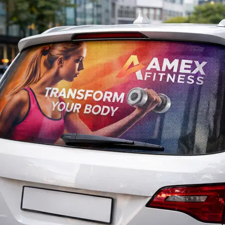 Печать на перфорированной пленке