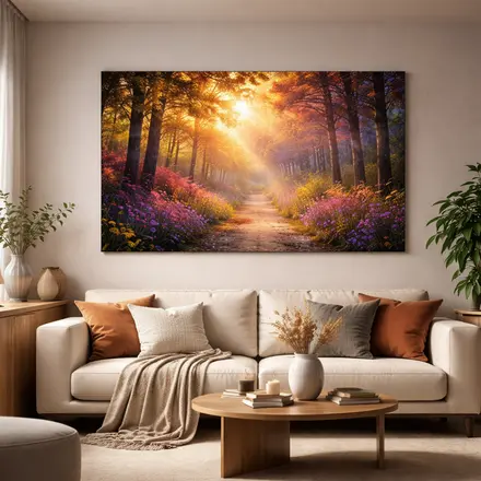 Печать на холсте