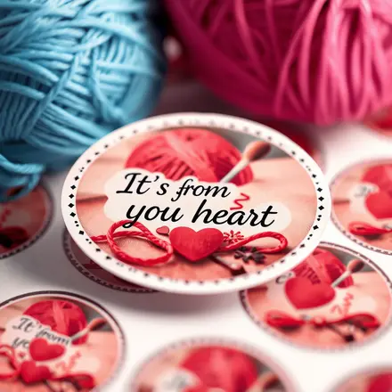 Этикетки овальные