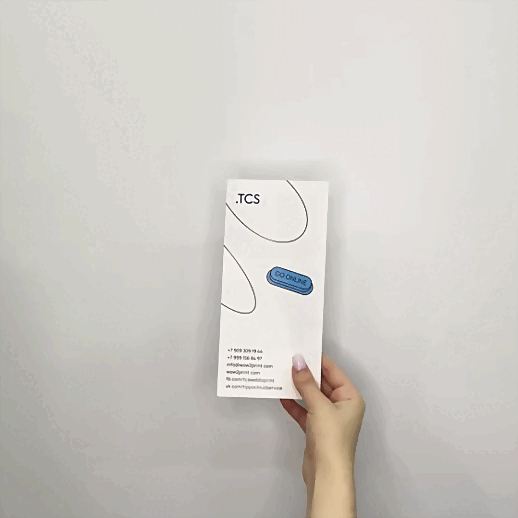 Folded Leaflets with Open Gate Fold