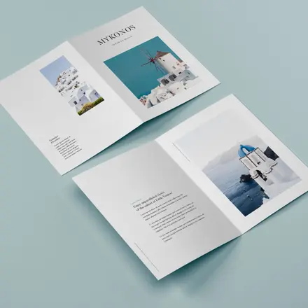 Печать буклетов "Книжка" с доставкой