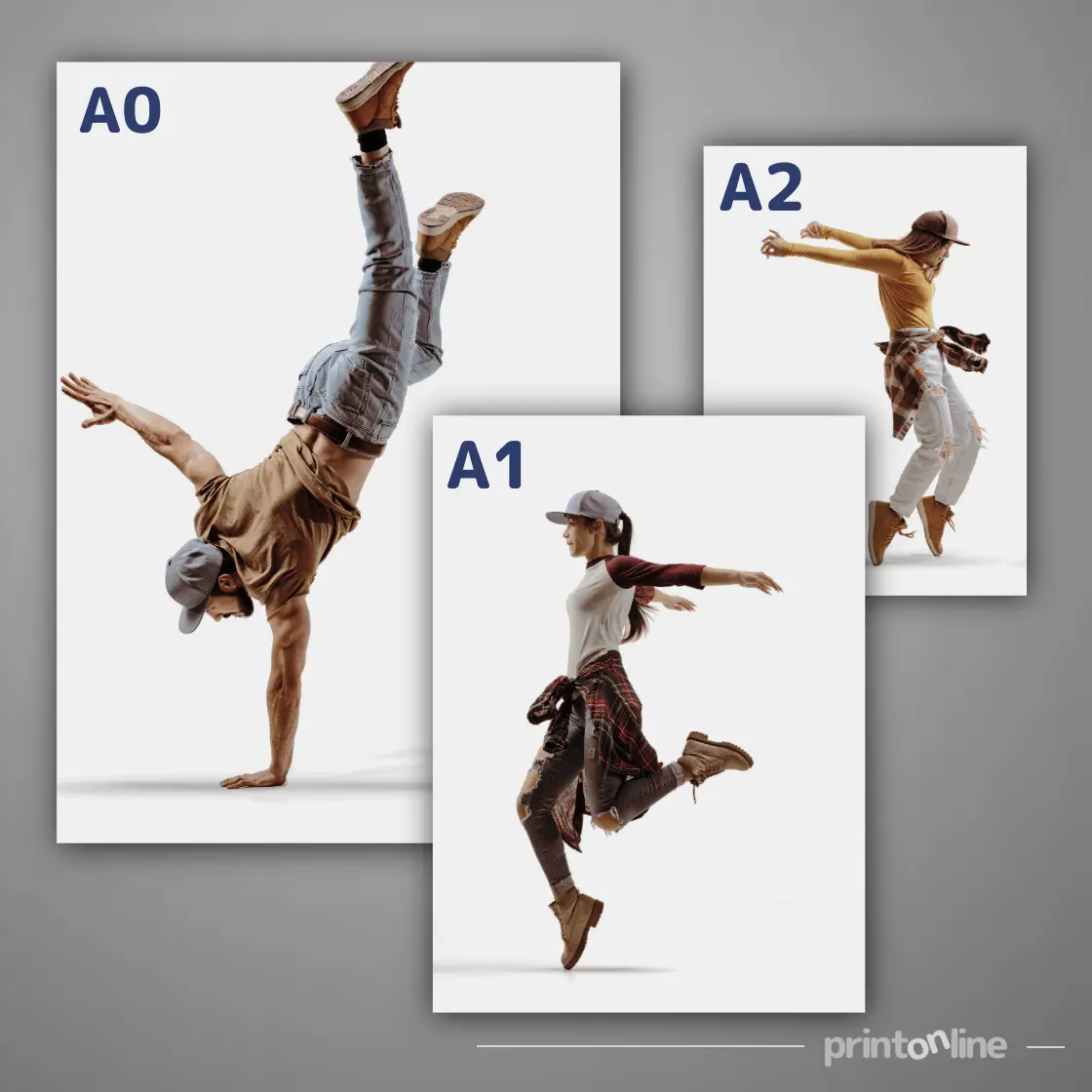 Plakātu drukāšana A2, A1, A0 formātos