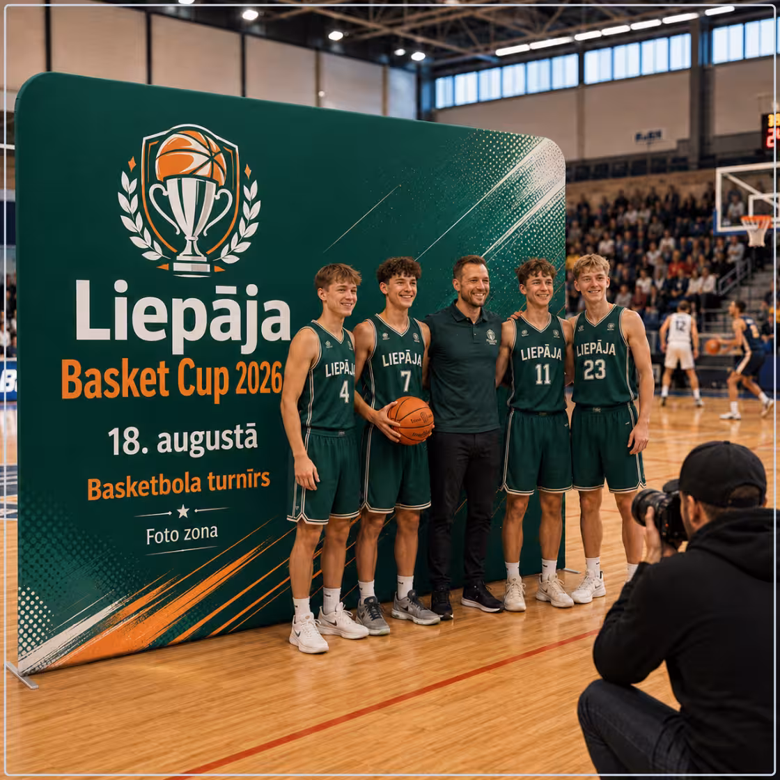 Taisnā tekstila siena Taisnā tekstila siena