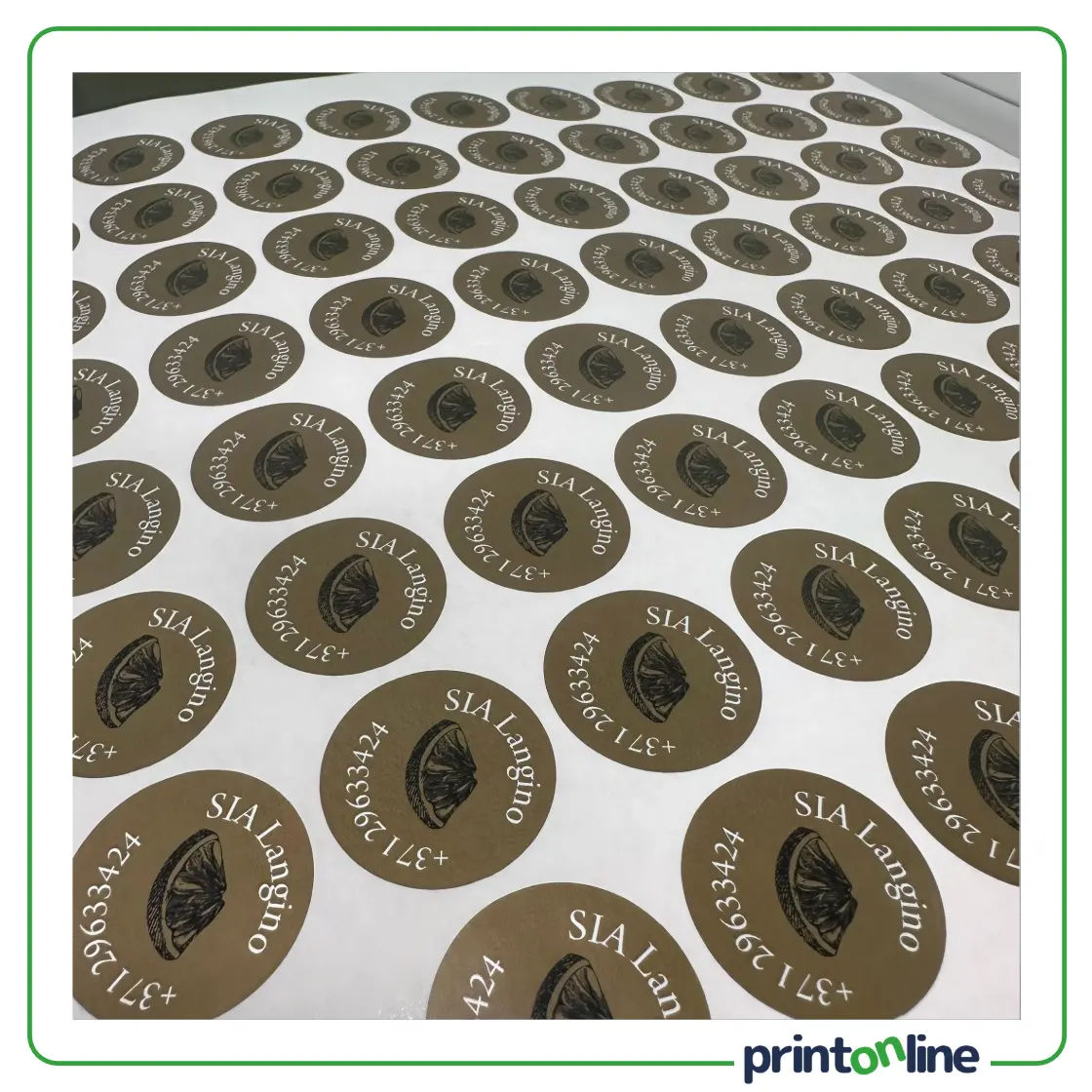 Apaļa forma | Vidēja izmēra uzlīmes līdz Ø 300 mm Apaļa forma | Vidēja izmēra uzlīmes līdz Ø 300 mm