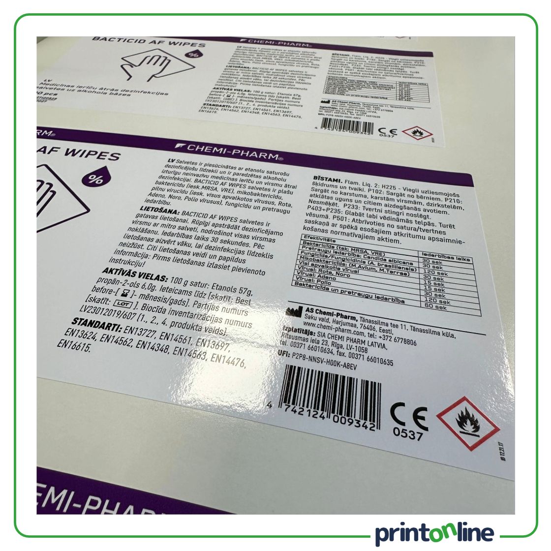 Pielāgota forma | Lielas uzlīmes līdz 600 mm Pielāgota forma | Lielas uzlīmes līdz 600 mm