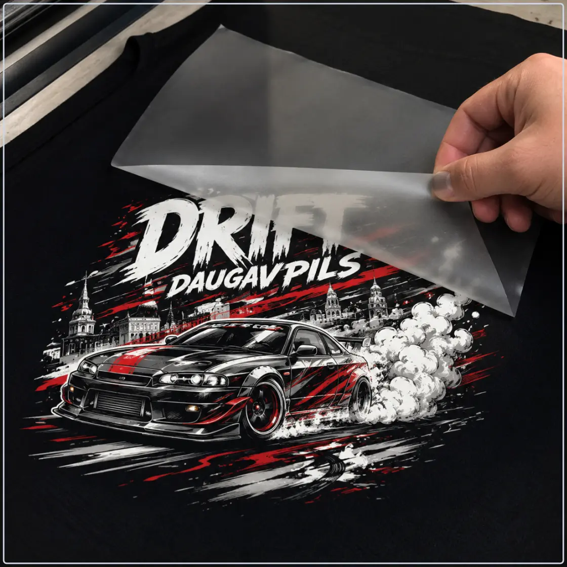 DTF loksnes druka 310 × 390 mm