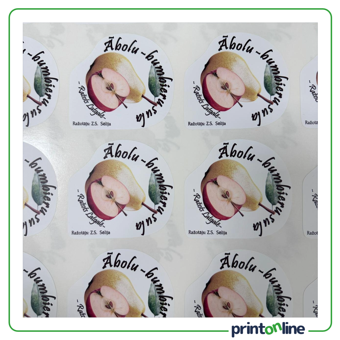 Pielāgota forma | Vidēja izmēra uzlīmes līdz 300 mm Pielāgota forma | Vidēja izmēra uzlīmes līdz 300 mm