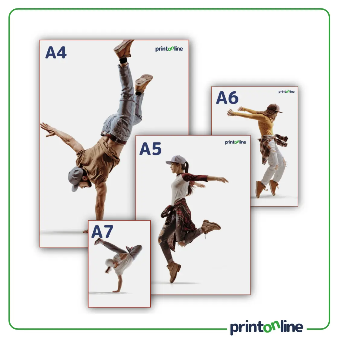 Ieliktņu drukāšana uz 250 g/m² papīra