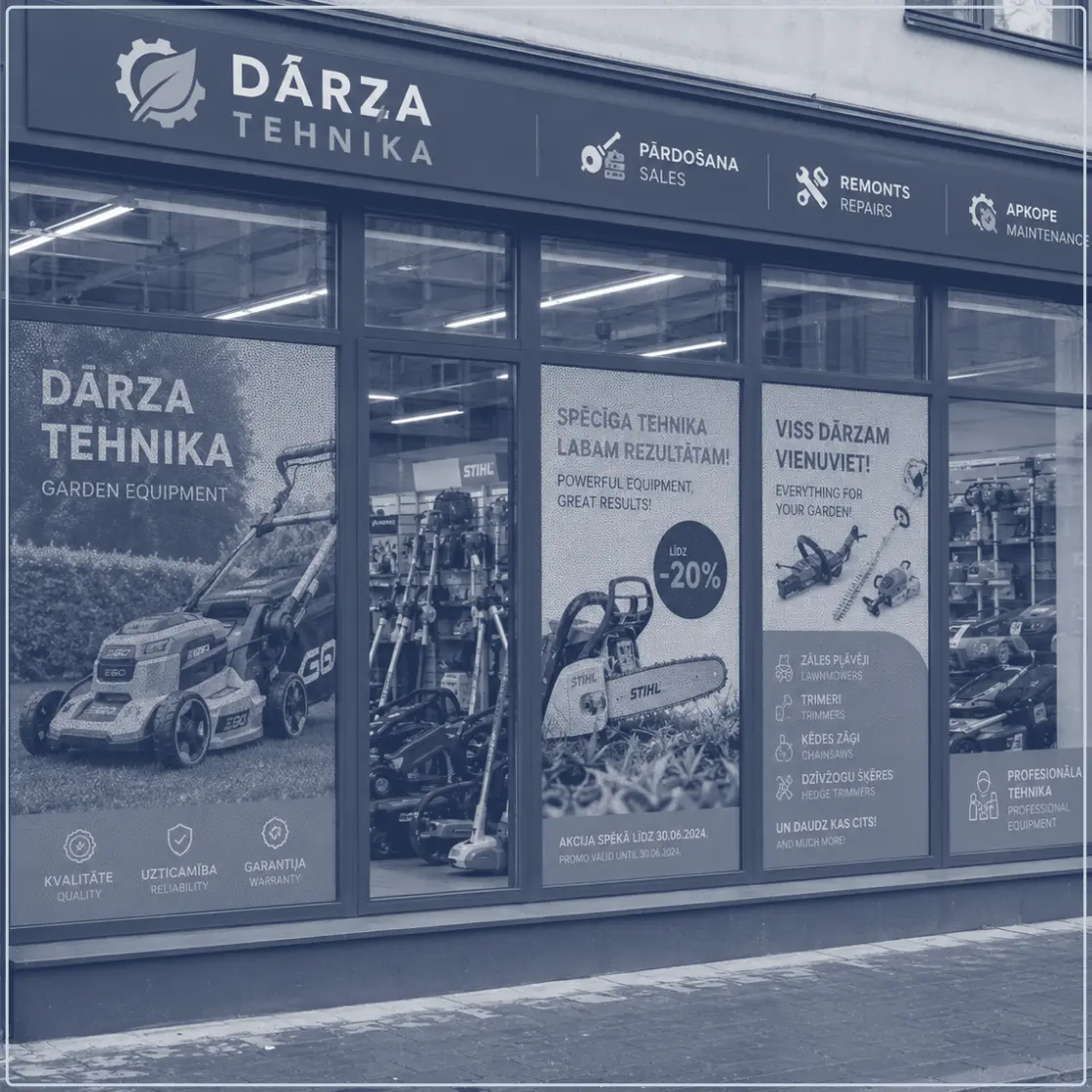 Druka uz perforētās plēves