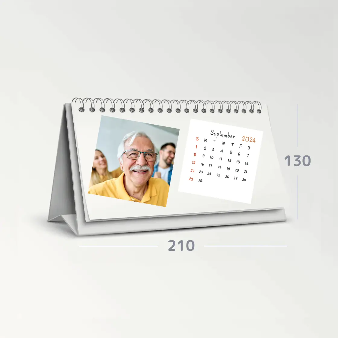 Personalizēts galda kalendārs