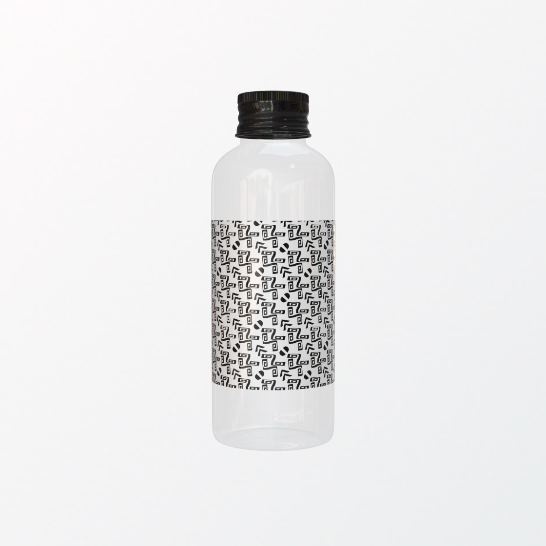 Этикетки черно-белые на этикеточной бумаге